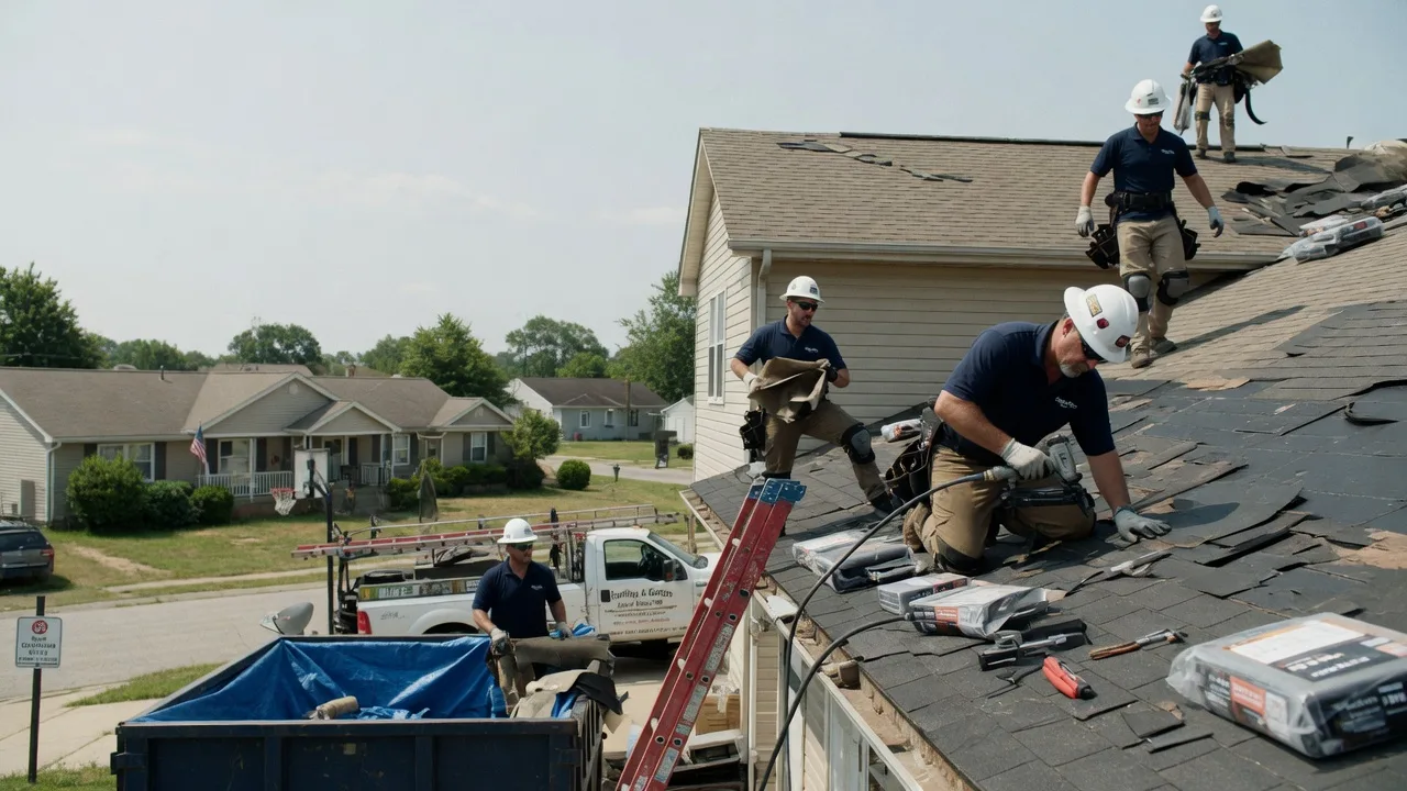 Roof Replacement in Maryville, IL near me